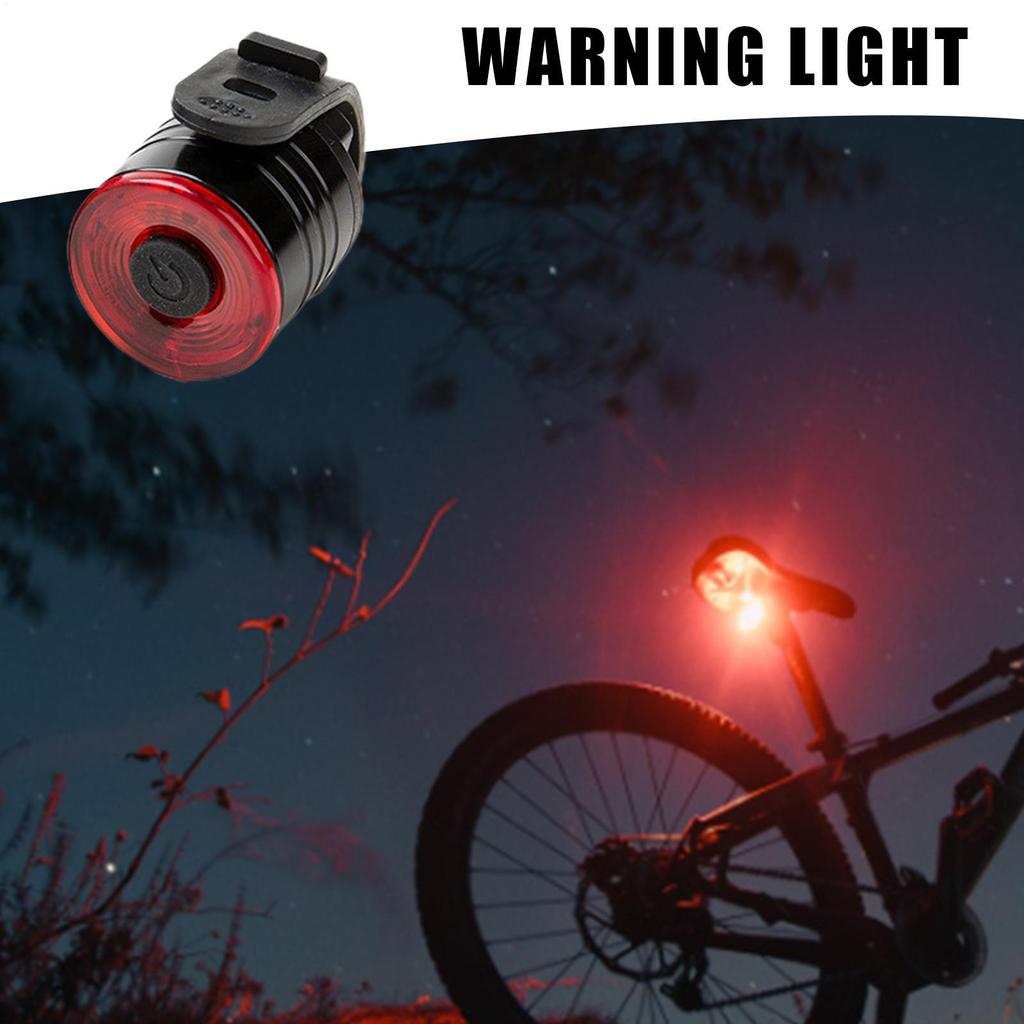 Bicycle Headlight Waterproof Portable Night Riding Bike Lights LED Headlight Rear Lamp for Helmet Seatpost Lamp Flashlight