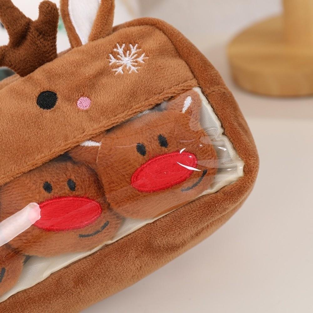 Large Capacity Pen Bag Multifunctional Stationery Organizer Portable Pencil Pouch Students