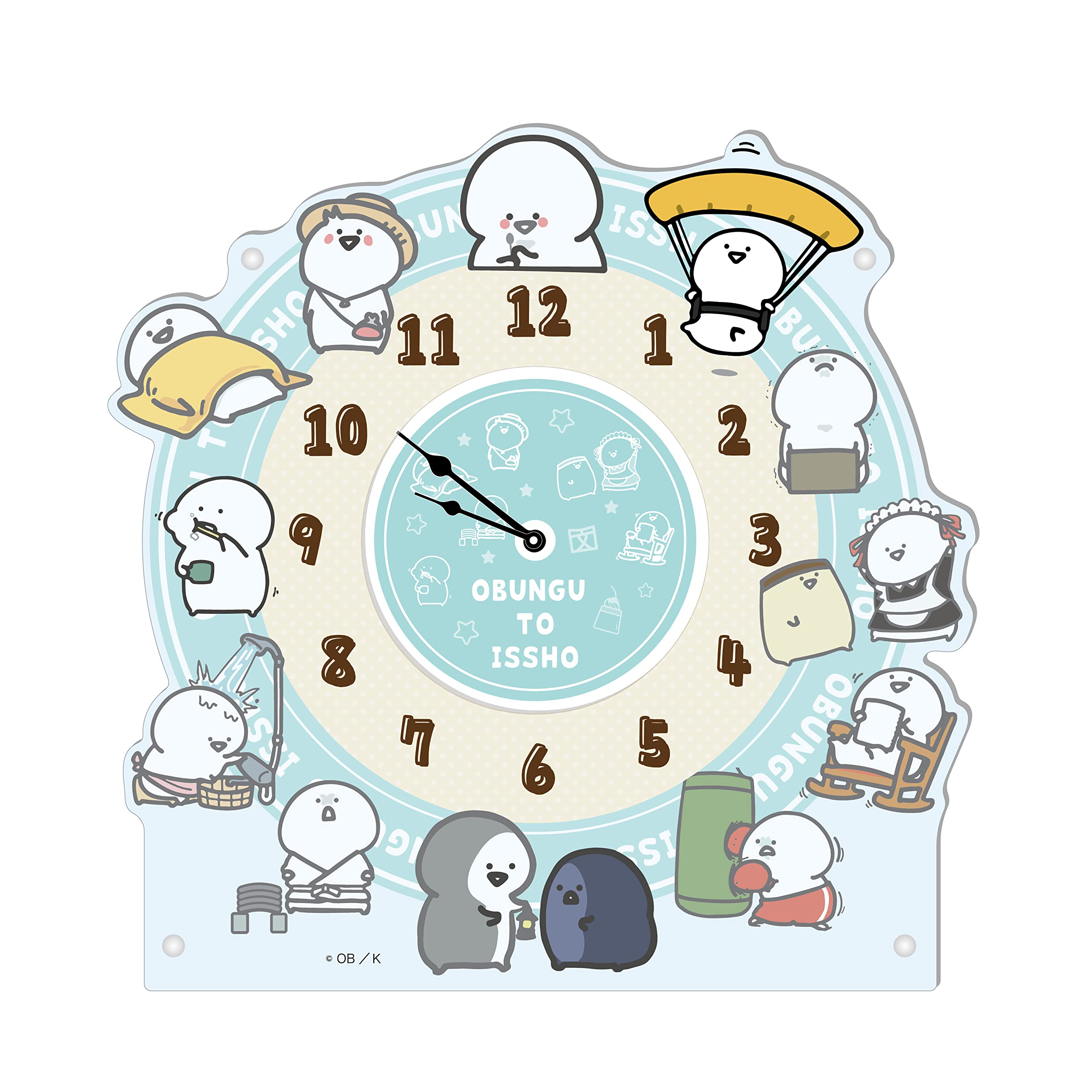 Obungu to Issho Acrylic Clock 01 Obungu to Issho CS.FRONT