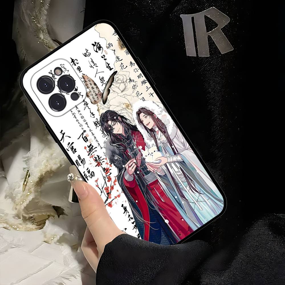 Heaven Officials Blessing Soft Back Phone Cover Case For IPhone 17 16 Pro Max 15 12 11 16e 13 Mini 14 15 Plus