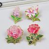 Lovely Flowers Pins For Women Girl'S Clothes Backpack Brooch Pin Plants Badge Gifts