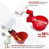 Chicken Water Cups For PVC With Tee, Automatic Chicken Waterer Kit For Poultry, DIY PVC Water Feeder For Chicken