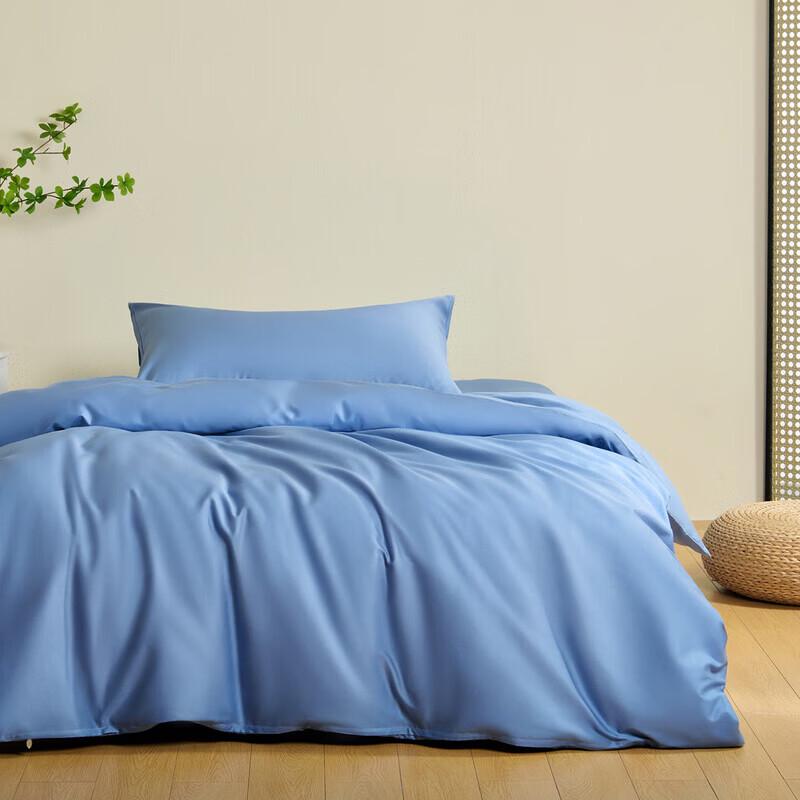 

Mercury Home Textiles DH Misty Waves Antibacterial Cotton 3-Piece Flat Sheet Bedding Set