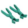 2pcs Anti Scald Bowl Clip Antislip Multifunction Hot Dish Plate Gripper Tongs for Kitchen Red