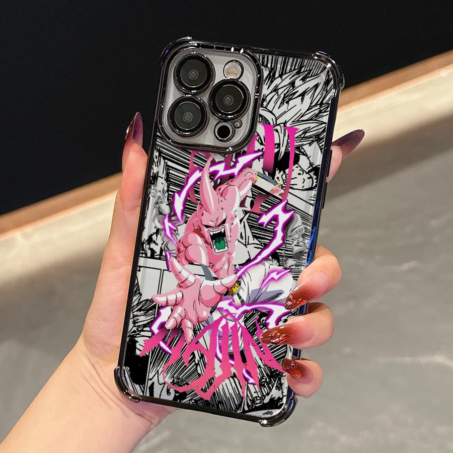 Dragon Bll Majin Buu Fodral för Apple iPhone 17 Pro Max 14 15 16e 16 Pro Air 13 11 12 Plus