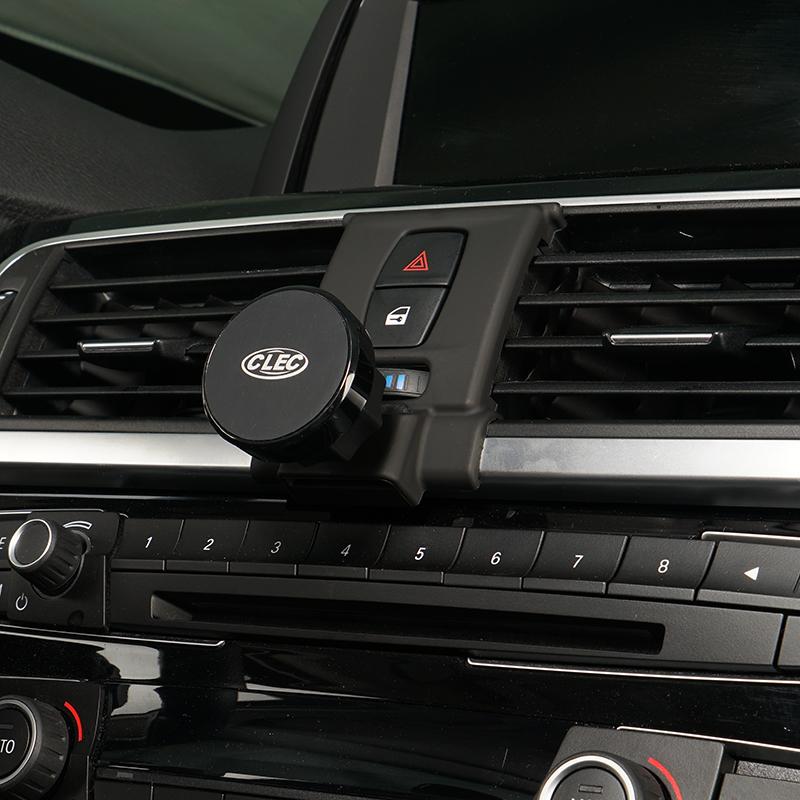 Magnetischer Handyhalter für das Auto GPS-Halter Handy-Halterung Clip für BMW 3er 4er Serie F30 F31 F32 F33 F34 F35 F36 2013-2019