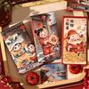 6 Pieces Traditional New Year Money Packets 2025 Snake Themed Redness Envelopes Chinese Spring Festival Hongbao