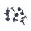ECF41 10 Pieces Headlight Screw In Retainer Black for VW 7H0915450