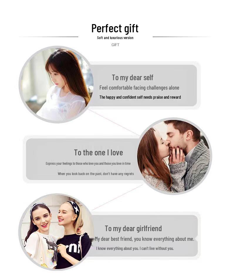 Multilingual "I Love You" Nano Projection Necklace with Color Photo