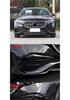 Designed for the New Mercedes-Benz E-Class: Front Bumper Black Crescent and Wind Knife for E260, E300L, E350eL Sport Version W214.