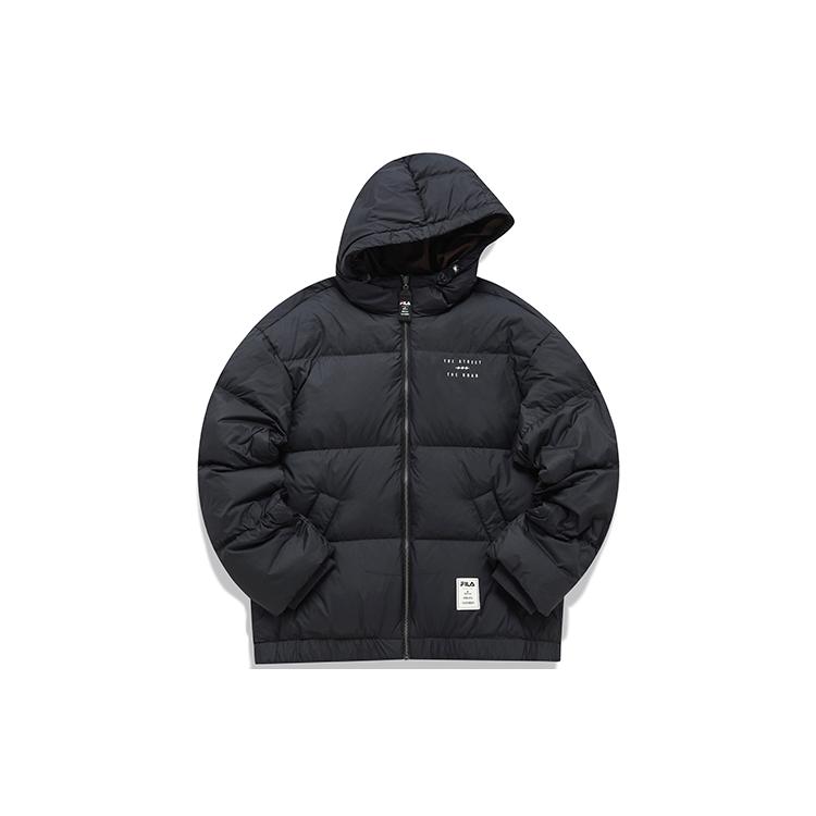 New Mihara Yasuhiro X FILA MIHARA YASUHIRO Collaboration Collection Down Jackets Unisex Jet Black F11U143901F-BK