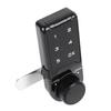 Touch Digital Password Keypad Cabinet Lock 20mm Black Electronic Anti Theft Drawer Deadbolt Lock Security Code Locker