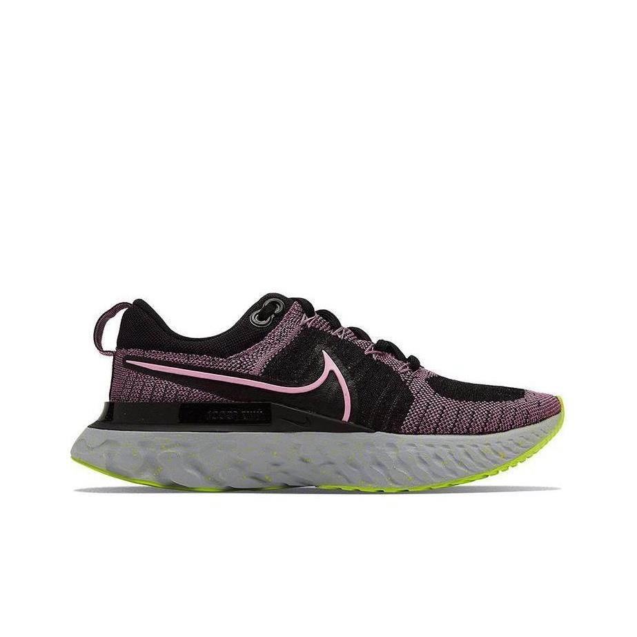 Nike React Infinity Run Flyknit 2 Violetinė dulksna Moteriški sportbačiai Violetinė Juoda Kibernetinė CT2423-500