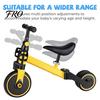 Kids Trike Balance Bike, Toddler Tricycle with Push Handle for 1-3 Year Old, 2 In 1 Kid Bike Birthday Gift and Toy Boys Girls, Adjustable Handlebars