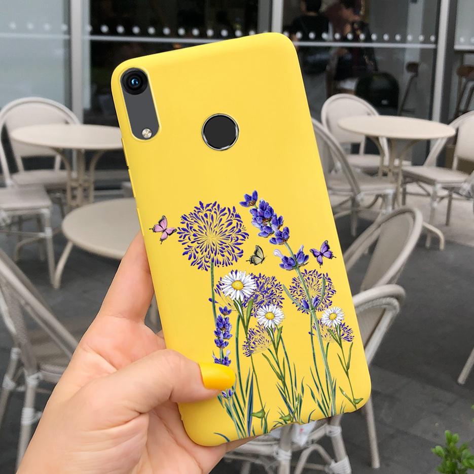 For Huawei Y6s 2019 Case Honor 8A Soft Silicone Cartoon Flowers Phone Protective Shell For Huawei Y6s 2019 Honor8A Fundas Bumper