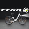 TTGO XK-ZZ-28ST Elektrische Fiets 250W Bafang Middenmotor 36V20AH Lithium Batterij Elektrische Fiets 28-inch Band Volwassen Stads Ebike