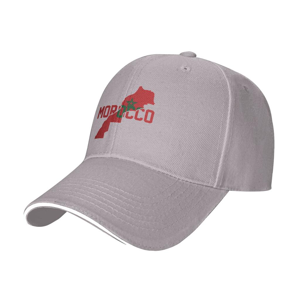Unisex Morocco Map Flag Outdoor Hat Autumn  Adjustable Cap New Baseball Cap 2026 Golf Hats