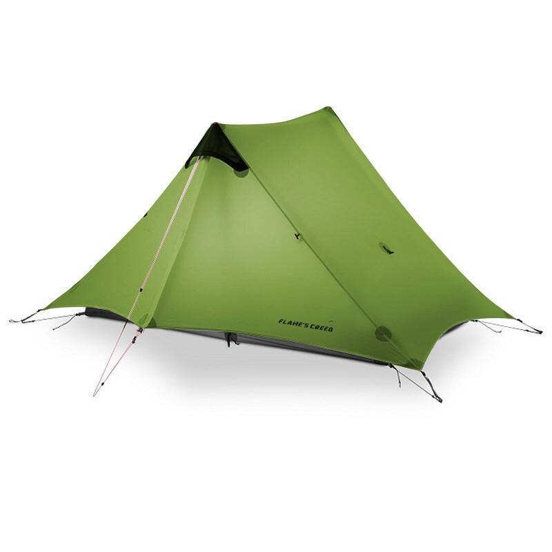 2 Person 3 Season 15D Silnylon Rodless Oudoor Ultralight Camping Tent Version Professional Tent