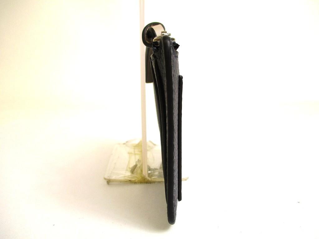 Authentic LOEWE Navy Blue Silver Soft Grained Calfskn Coin Cardholder Coin Purse #b044  Open Box