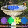 Floating Bee Island Garden Bee Drinking Tray Flower-Shaped Bee And Butterfly Water Station for Outdoor Decor Thirsty Pollinators