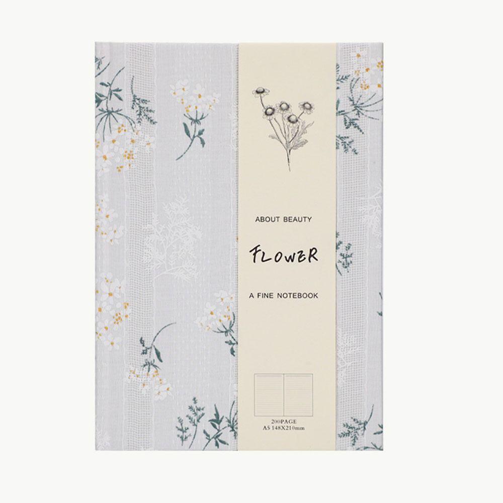 Kompaktní látkový zápisník A5 Látkový obal Vyšívaný zápisník Odolný A5 Ruční diář Kancelářské potřeby