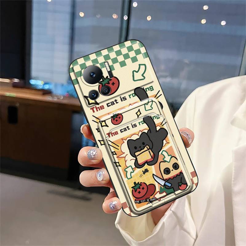 Cute Shockproof Phone Case For Infinix Note12 VIP/X672 Anti-knock Soft Case Dirt-resistant Durable Graffiti Cartoon TPU