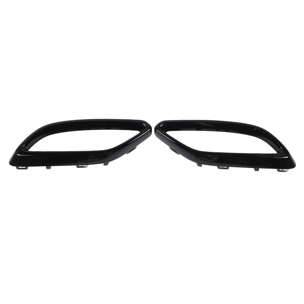 1 Pair Car Exhaust Muffler Tip Cover Trims 1184920200 Replacement For Mercedes-Benz CLA-Class C118 AMG-Line 2020 To 2024