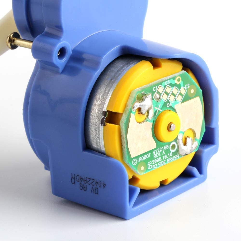 Motor da Escova Lateral Atualizado para iRobot Roomba Série 500/600/700/800 870 880 760 770 780 500 600 700 595 Azul