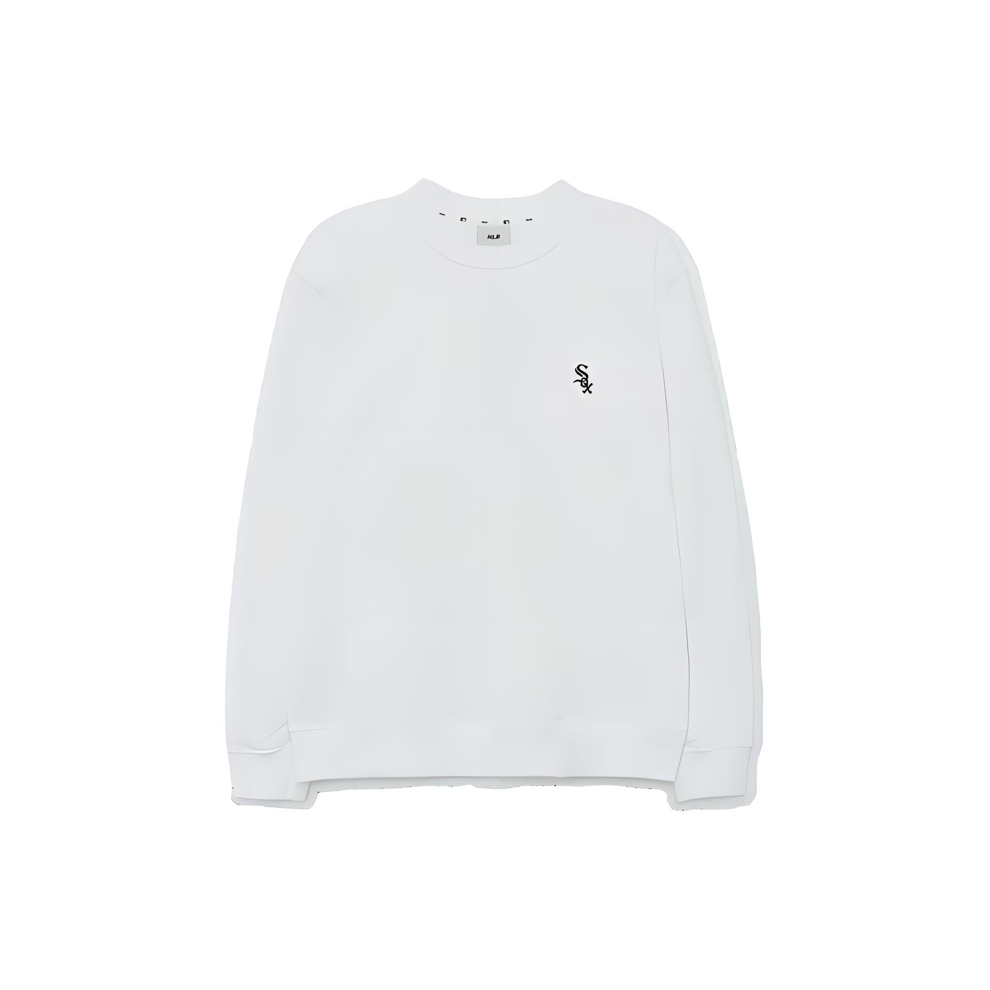 MLB Sweatshirts Unisex White Crew Neck Moderate Other 3AMTB0134-44WHS S
