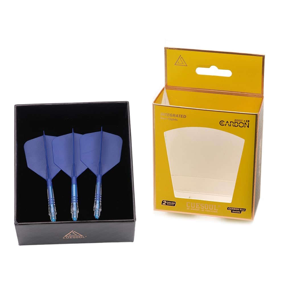 Cuesoul ROST AK57 T19 Carbon Fiber Rod Integrated Flight Big Wing Shape Set of 3 Built-in (CS-AK575-6)