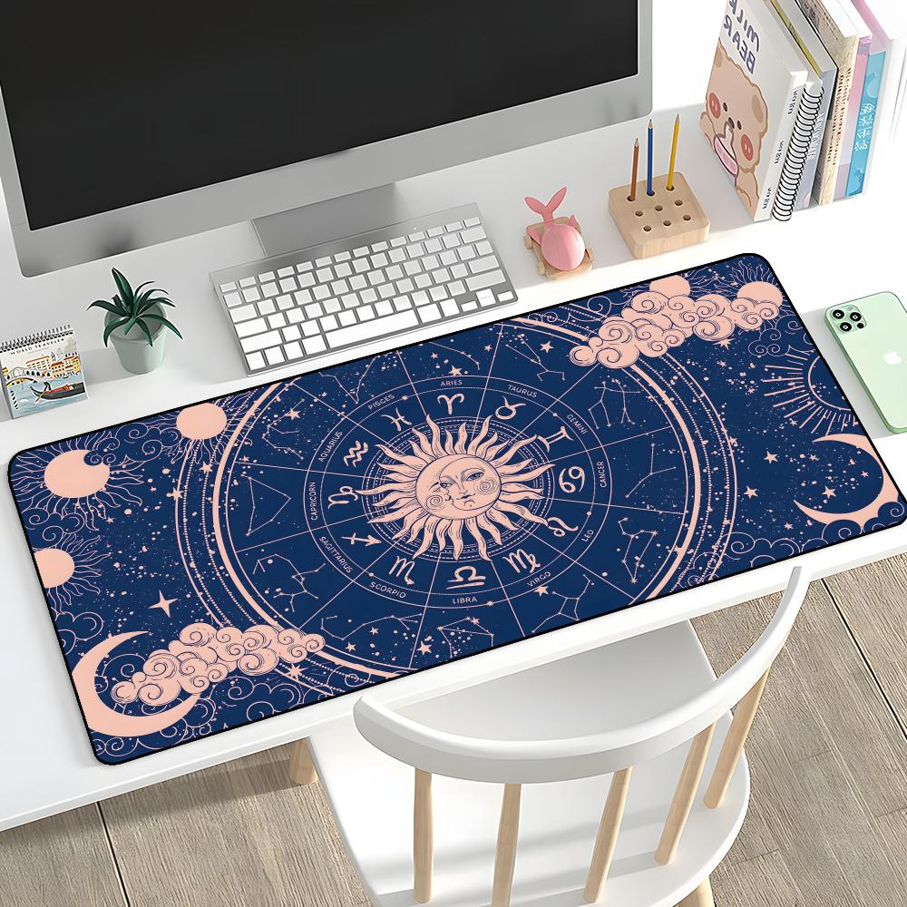 Art Magic Tarot Card Mouse Pad Rubber Mat Laptop Xxl Mousepad Notebook Gamer Computer Table Gaming Accessories