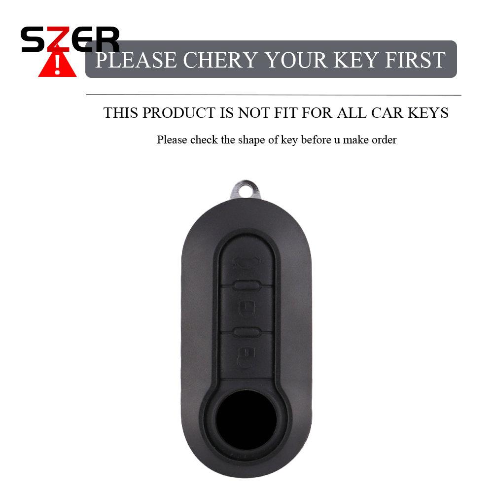 New Tpu Car Key Case Cover For Fiat 500 Ducato Panda 500L Punto Lancia Musa For Citroen Jumper For Peugeot Boxer Protected Fob