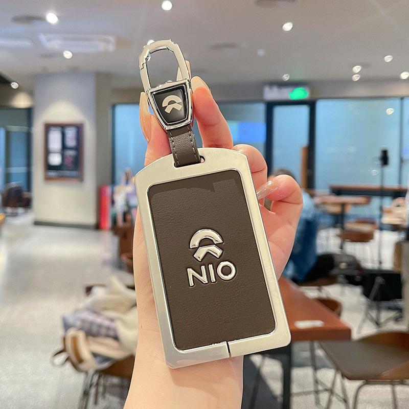 Nio NFC Key Case for ES6, ET5T/ET5, EC6, ES8 - High-end Key Shell with Buckle for Men & Women