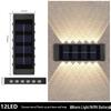 New Up and Down Solar Luminous Wall Lamp for Outdoor Courtyard and Garden Decor