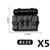 Military Building Blocks MOC Star Movie Characters Solider Figures War Mini Bricks Weapons Accessories Guns Cloak Axe Armor