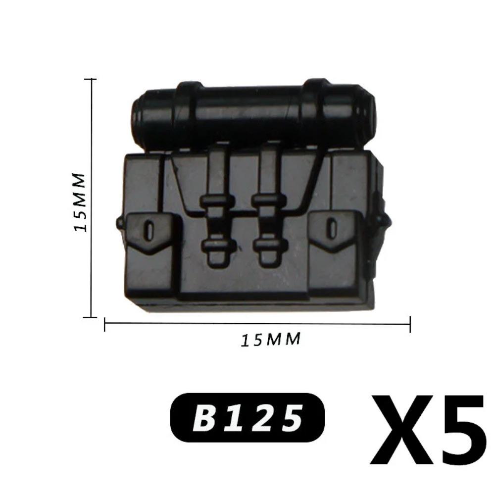 Military Building Blocks MOC Star Movie Characters Solider Figures War Mini Bricks Weapons Accessories Guns Cloak Axe Armor