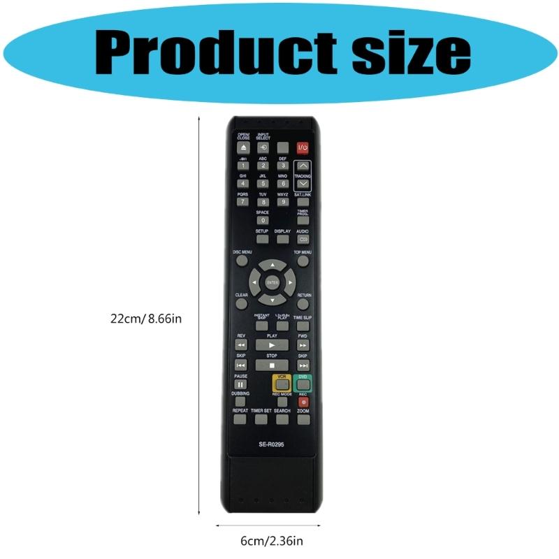 Plastic Constructed Remote Controls for DVDs Recorders Resistant to Drops Ensuring Long Performances for Families