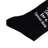 Funny Wedding Socks for Father of the Bride Dad Creative Wedding Gift Black Crew Socks from Daughter Special Walk Socks
