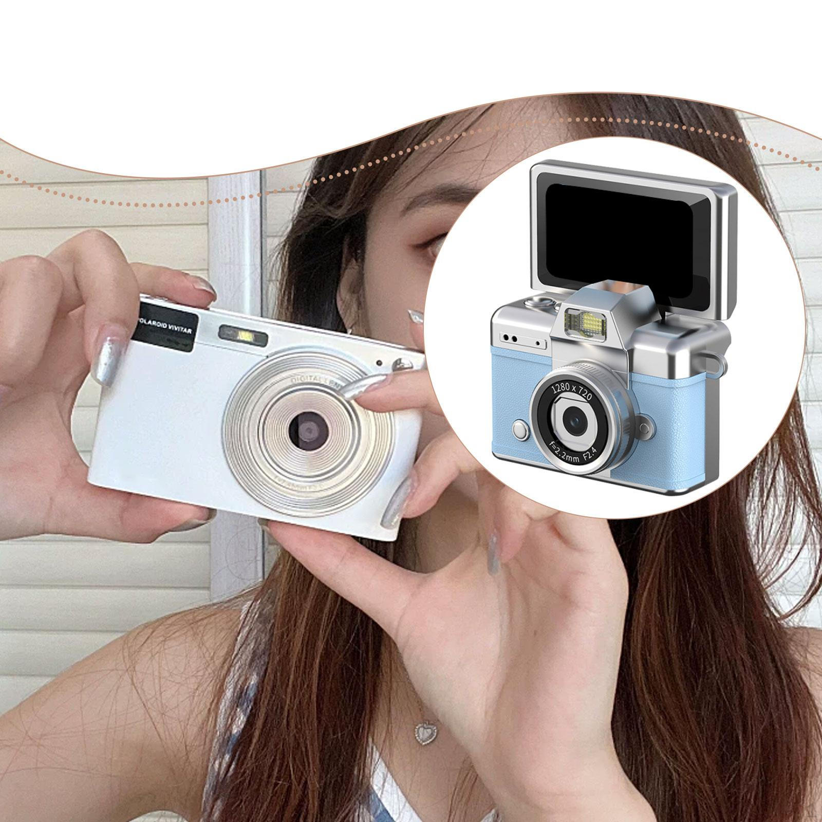 

Mini Keychain Digital Camera Portable Vlogging for Kids Daily Concert