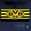 Poduszka z nadrukiem Borussia Dortmund Antypoślizgowa Mata pod mysz do laptopa/tabletu XXL Mata do gry na mini PC Z blokowaną krawędzią