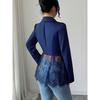 Fashionable Women's Western-style Suit Jacket with Lace Trim, Stylish, Versatile, Sexy, Slimming, Single-button, New Style, Casual Suit Jacket