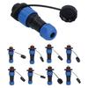 SP16 Flange Waterproof Aviation Plug Socket IP68 Male and Female Butt Joints Flange Waterproof Conne