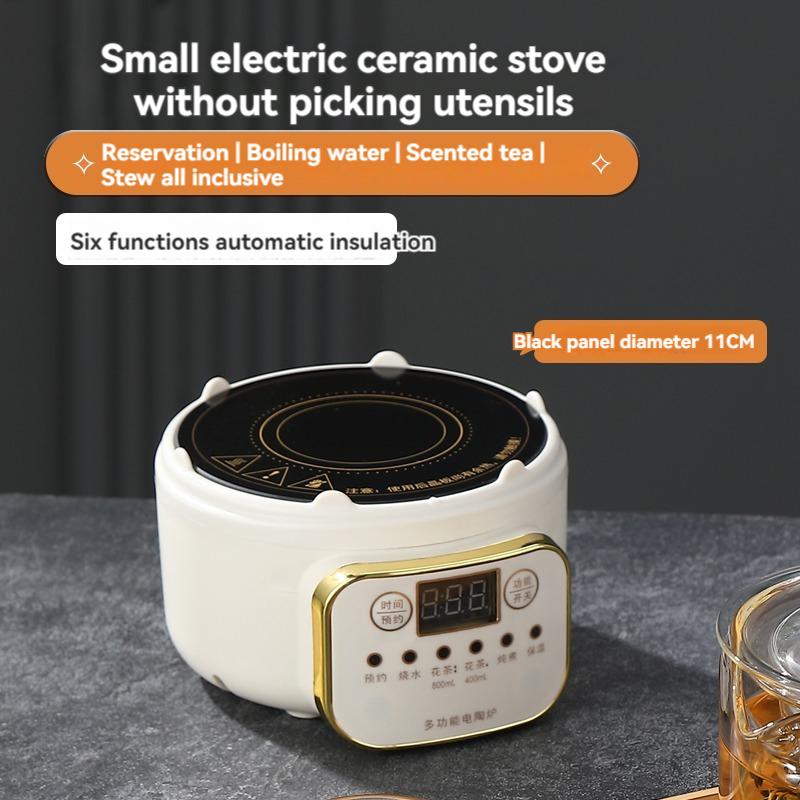 

Электрическая керамическая плита, мини-чайник, мини-многофункциональная чайник, маленькая компактная индукционная плита небольшого размера, умная