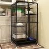 Two-Story Indoor Cat Villa: Space-Saving Cat House and Bed for Small Apartments