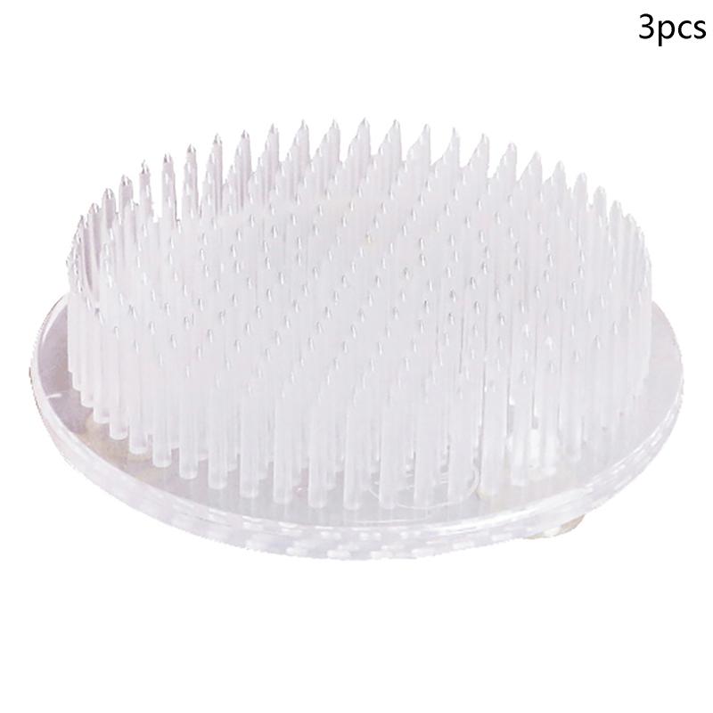 

3pc Plastic Flower Frogs Clear Round Flower Pin Frog Holders For Flower Arrangements Flower Arrangement Pin Garden Watering Wand