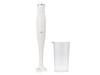 dretec HM-808WT Hand Blender, Handy Blender, Hand Mixer for Baby Food, Smoothies, Dressings, and Cooking