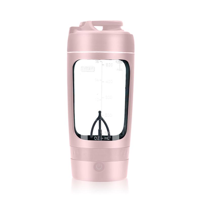 Tritan Portable Electric Shaker Cup, 630ml - Automatic Mixing for Coffee, Protein, and Fitness Drinks 630ml