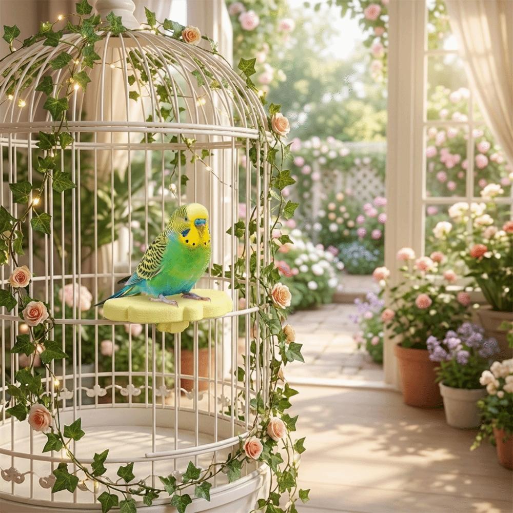 Wear Resistant Bird Resting Platform Bite Resistant Beak Grinding Stand Claw Sharpener  Sun Conure