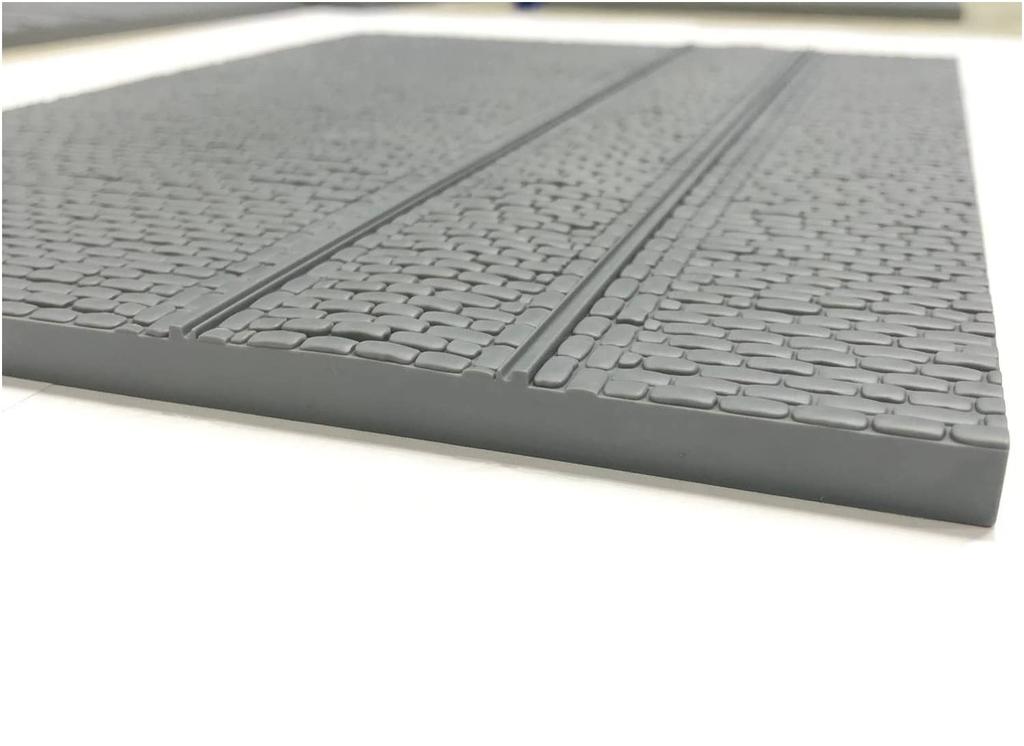 MiniArt Scale Cobblestone Road with Tram Line Plastic Model MA36065 1/35