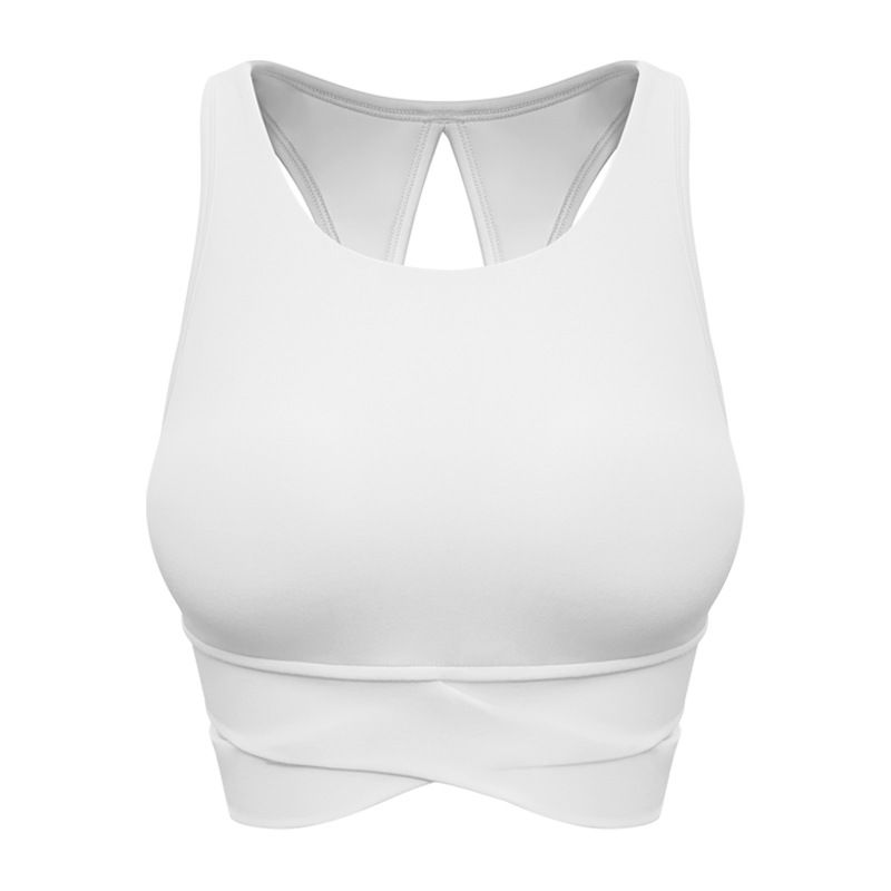 Cross-Border Medium Tenacity Shockproof Quick-Drying Comfort Yoga Vest Gym Beauty Back Running Exercise Underwear Women's Outwear